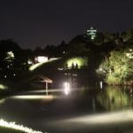 岡山後楽園の幻想庭園 | 春、夏、秋にライトアップされる庭園