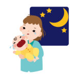 赤ちゃんの夜泣きの理由と対策方法、モロー反射やおくるみの効果とは