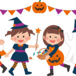 ママ友とハロウィンパーティーの子供とママの仮装とメイクのポイント