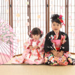 「七五三」で3歳と7歳の女の子の着物や髪型の違いは?
